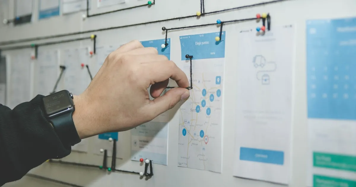 Planning de création d'un site internet professionnel avec calendrier et jalons